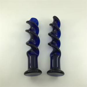 Juguete Sexual de Cristal Azul Grande para Mujeres, Dildo de Cristal Anal para Hombres, Gran Venta 2026 - Product Image 2