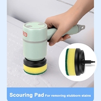 Brosse de nettoyage électrique sans fil pour cuisine et toilette Nettoyeur à vapeur pour baignoire Outils et accessoires de nettoyage ménager essentiels