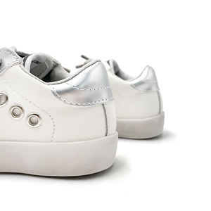Lentejuelas estrella bebé calzado Niña Zapatos casuales venta al por mayor moda Otoño deporte niños zapatos personalizados planos <span class=keywords><strong>niño</strong></span> niños zapatillas <span class=keywords><strong>blancas</strong></span> - Product Image 5