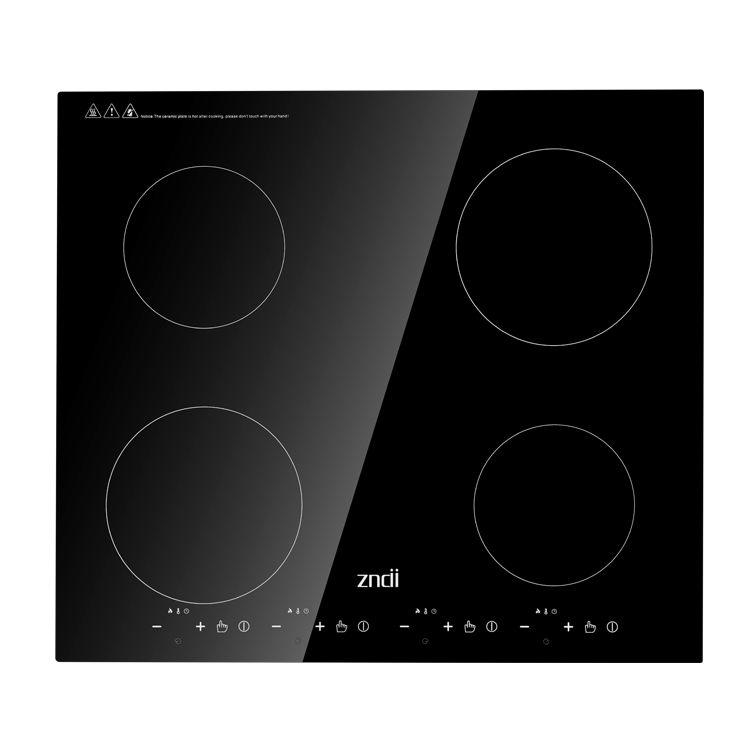 Домашняя индукционная плита с 4 конфорками, 220 В, 6000 Вт