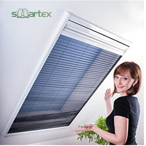 Kết Hợp Cửa Sổ Mái Xếp Li Chống Nắng Mù Và Màn Hình Bay Plisse Gấp Mosquito Net Cửa Sổ Skylight - Product Image 5