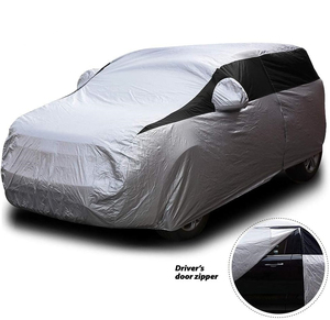 防水車保護カバー 防塵 耐久性 抗UV SUV車カバー 屋外用 - Product Image 3