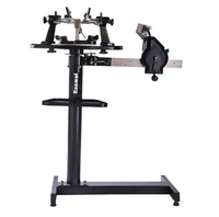 Machine à corder de raquette de tennis et de badminton manuelle de qualité Konmat Sports Factory Machine à corder sur support vertical