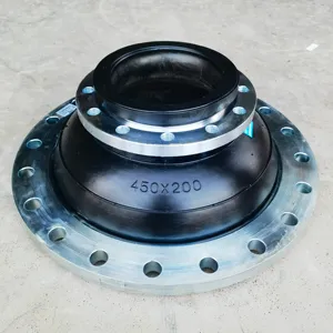 Reducer Bellows Concrete Pump Eccentric Reducer Rubber Joint Multiple Arch Concentric Rubber Pipe Fitting Manufacturer Flange