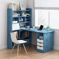 Bureau bibliothèque combinaison simple ordinateur bureau chambre coin maison location bibliothèque un étudiant bureau