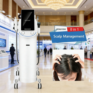 Salon Use 8in1 Scalp Management Skin Care <b>Machine</b> Sustained Hair Growth Head <b>Massager</b> - Product Image 5