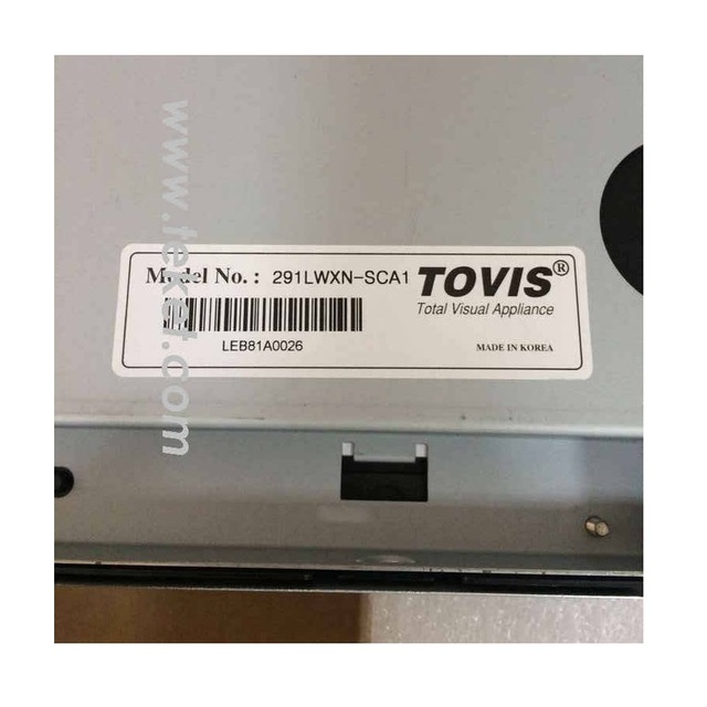 TOVIS Industrial LCD TFT panel 29" 29.1" 291LWXN-SCA1 TOVIS 291LWXN-00 1366x768 LVDS cable and motherboard
