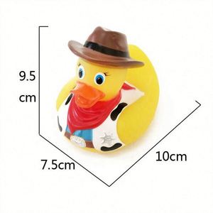 Wholesale Assorted Designs 4 Inch Custom Logo Color Change Temperature Testing Safety Rubber <b>Bath</b> Duck for Baby - Product Image 1