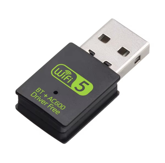 600Mbps 5Ghz 2 in 1 Dual Band Usb BT4.2 Wifi Adapter Wifi Dongle,433Mbps 150Mbps/ BT4.2 for PC/dvb/TV Set Box