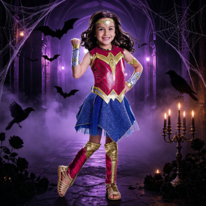 Disfraz de Halloween para Niños, Disfraz de Alien <span class=keywords><strong>Verde</strong></span> Familiar para TV y Cine, Conjunto de Máscara y Traje de Poliéster, Tutú, Túnica Galáctica, Disfraz para Cosplay, Fiesta, Juego de Roles - Product Image 1