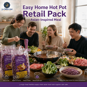 Nouilles pour Hot Pot à la Patate Douce Violette en Gros pour Marque Privée - Product Image 4