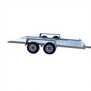 <span class=keywords><strong>Remolque</strong></span> de coche de eje de piso de acero de inclinación completa personalizado para transporte agrícola con alta productividad - Product Image 6