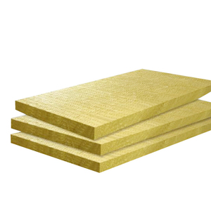 High Density Rock Wool Board Thermal Insulation Fireproof A1 Basalt Wool Panel for Building External Wall - Product Image 1