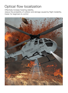 <span class=keywords><strong>Helicóptero</strong></span> RC ERA C186 B105 2.4G RTF Eléctrico de Plástico, 4 Canales, Hélices, Giroscopio Electrónico de 6 Ejes, Control Remoto con Estabilización - Product Image 6