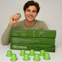 Capsules de café expresso matcha pour petit-déjeuner, dosettes de thé vert lisse, machine à café individuelle, approvisionnement en gros