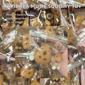 Popolare Palla Antistress TPR per Bambini, Giocattolo Musicale Squeezable, Modello Unisex 5-7 Anni CN;ZHE PQ-11 - Product Image 2