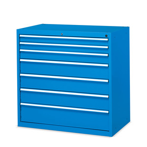 Fami Tool <b>Cabinet</b> Series Flexa With 7 Drawers L1023 P600 H1000 Light <b>Grey</b> Ral7035 - Product Image 1