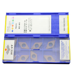 Pastilhas CNC ZCC CT DCMT <span class=keywords><strong>ZCCCT</strong></span> DCMT070204-HF DCMT070208-HM DCMT11T304-HM DCMT11T308-HM YBC252 YBD152 - Product Image 1
