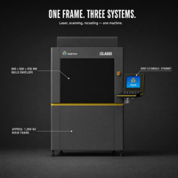 Imprimante 3D industrielle SLA 800x800x550mm, imprimante à résine stéolithographique grand format pour prototypage rapide