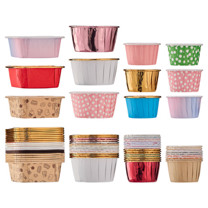 High Temperature Resistant Disposable <strong>Paper</strong> <strong>Cup</strong> Baking <strong>Mini</strong> Aluminum Foil Cupcake Baking <strong>Cups</strong> Disposable <strong>Mini</strong> Cake Containers - Product Image 6