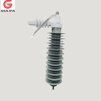 Parafoudre polymère GULIFA série YH10W 6KV 9KV 10KV 11KV 12KV 15KV 18KV 21KV 24KV 27KV 30KV 33KV 36KV pour protection contre les foudres de haute intensité