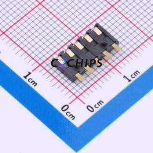 07F315320 Blade/Spring Contact Battery Connector SMD,P=2.5mm Connector - Product Image 2