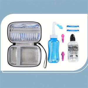 Étui de transport EVA pour aspirateur nasal de voyage personnalisé / Kit de nettoyage pour sachets de rinçage nasal NeilMed / Sac de transport pour accessoires - Product Image 2