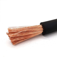 Câble de soudage flexible de haute qualité, âme en cuivre, isolation en caoutchouc, 1/0-4/0 AWG, 450/750V, modèle DL-13-4, norme GB/T 5013-2008