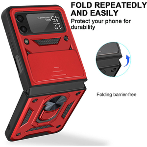 Étui de téléphone portable double couche, magnétique, résistant aux chocs, assemblage d'anneau, pour Samsung Galaxy <span class=keywords><strong>Z</strong></span> pliable <span class=keywords><strong>3</strong></span> 5G - Product Image 4