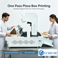 Mini-imprimantes numériques à jet d'encre verticales et de bureau pour l'impression sur sacs en papier, cartons d'emballage et boîtes à pizza