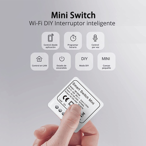 EweLink/Tuya WiFi สวิตช์วงจรไฟฟ้าอัจฉริยะ 16A 1 ช่อง สวิตช์โมดูลขนาดเล็ก รองรับ <span class=keywords><strong>Alexa</strong></span> และ Google Assistant สวิตช์ไฟอัจฉริยะควบคุมระยะไกล - Product Image 4