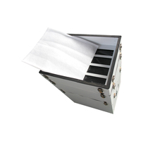 Nouvelle boîte de filtre purificateur d'air avec filtre HEPA et charbon actif pour usage domestique