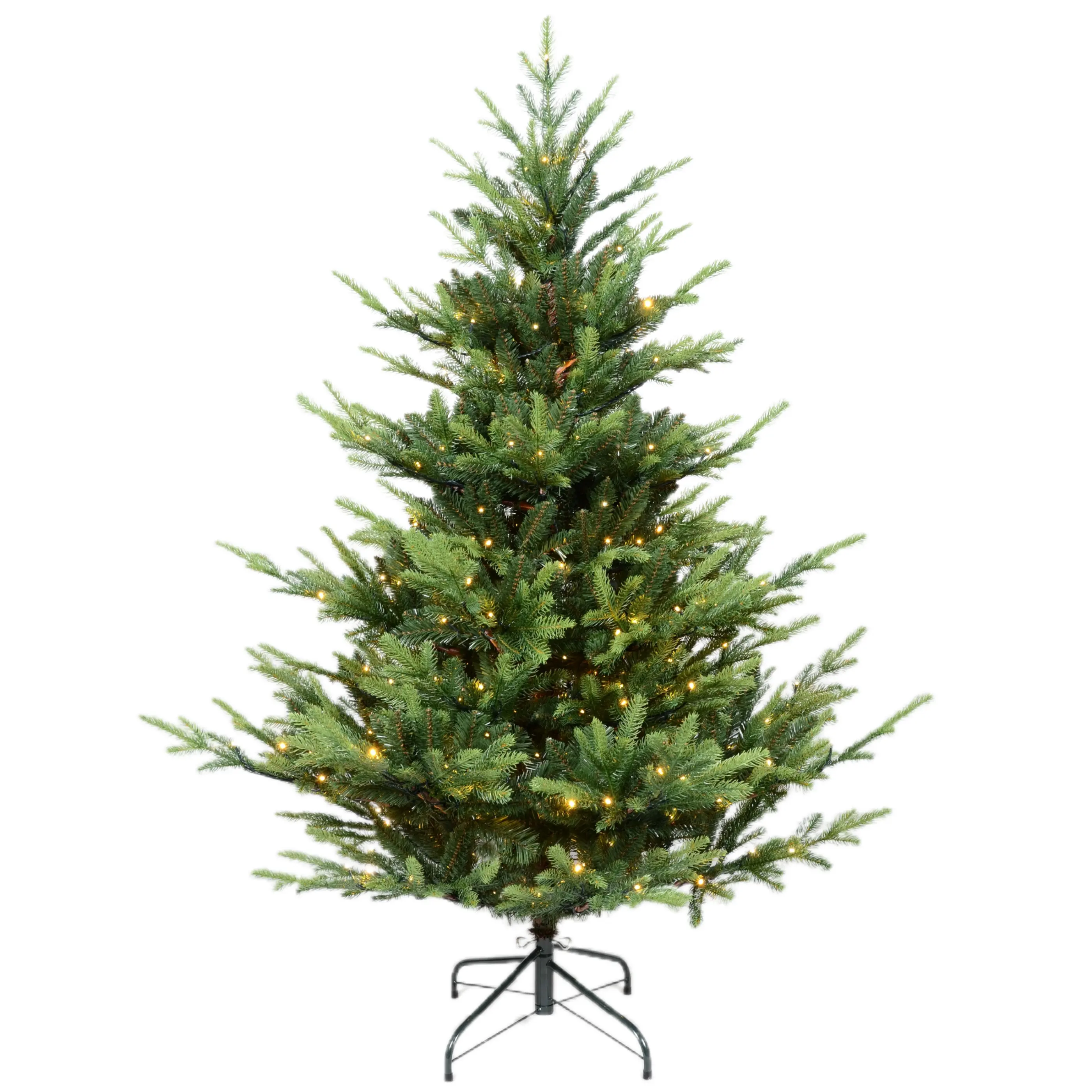 High Quality PVC PE Mixed Decorative Christmas Tree Artificial Handmade Xmas Tree