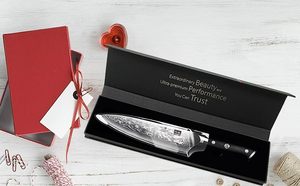 Ensemble de couteaux de cuisine professionnels en acier Damas de qualité supérieure, prix d'usine <span class=keywords><strong>SHAN</strong></span> <span class=keywords><strong>ZU</strong></span>, 67 couches, acier Damas japonais VG10, couteau de <span class=keywords><strong>chef</strong></span> - Product Image 5