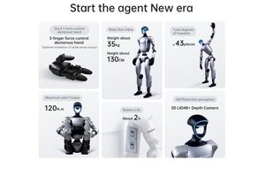 Robot Humanoide Unitree EDU con IA, Agente Humanoide con IA Robótica, Función de Desarrollo Secundario, Compatible con Varios Bailes - Product Image 5