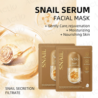 Kit de masques hydratants pour le visage en gros, nourrissants en profondeur, avec collagène, bave d'escargot, placenta, perle, caviar et acide hyaluronique