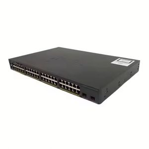 Commutateur réseau Cisco WS-C2960X-48TS-L 100 % original, 48 ports, 4x 1G SFP Uplink, prix le plus bas - Product Image 1
