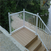 Nouveaux designs de balustrades en verre avec main courante en aluminium pour balcon, fournisseur chinois de balustrades en verre