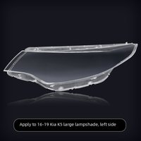 Lentille de phare de voiture pour Kia K5 Optima 2016-2018, cache de phare transparent en PC, coque halogène xénon, réparation de phare automatique gauche droite