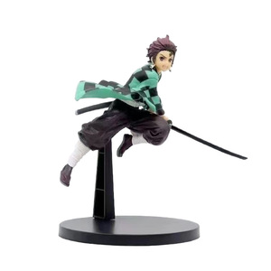 Série de figurines Demon Slayer Tanjiro Cheveux noirs Zenitsu Izanami Kyojuro Rengoku <span class=keywords><strong>Mitsuri</strong></span> Kanroji Modèles en verre de collection Japon - Product Image 5