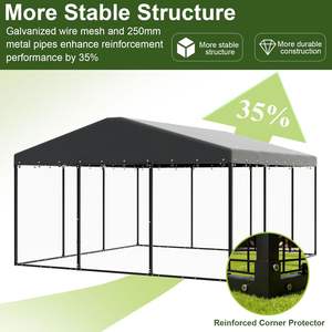 Enclos pour <span class=keywords><strong>chien</strong></span> de haute qualité, sur mesure, imperméable, grande cage pour <span class=keywords><strong>chien</strong></span>, pour extérieur, maison pour animaux, enclos pour lapin - Product Image 3