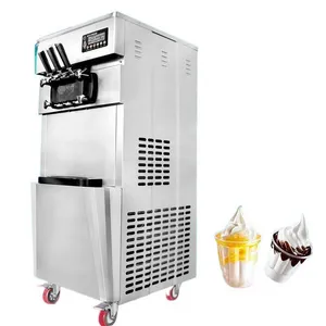 Máquina multifuncional de helados de gran capacidad de 20L para helados suaves