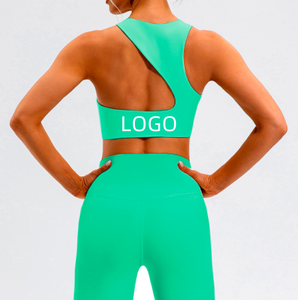 2025 su misura caldo reggiseno atletico <span class=keywords><strong>Sexy</strong></span> antiurto sport Yoga reggiseno ragazze palestra Fitness indossare reggiseno Top Logo personalizzato vestiti per ragazza - Product Image 1