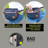 Sac multifonctionnel pour l'entraînement des chiens en plein air Sac de friandises pour animaux Sac de taille décontracté Portable