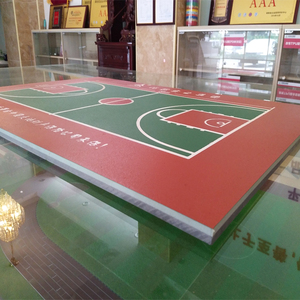 Suelos deportivos de alta calidad para interior/exterior, baloncesto/bádminton/Tenis/volley - Product Image 4