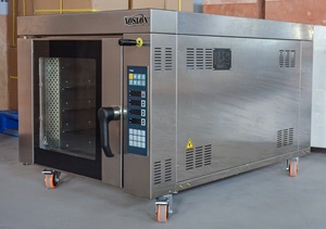 <span class=keywords><strong>Horno</strong></span> eléctrico Industrial de convección <span class=keywords><strong>para</strong></span> <span class=keywords><strong>cocina</strong></span>, <span class=keywords><strong>Horno</strong></span> de convección de panadería, de acero inoxidable, 5 bandejas - Product Image 6