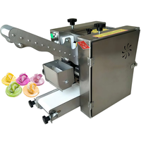 Machine à pâte à dumplings et wontons à prix d'usine, machine à fabriquer des feuilles de pâte rondes et carrées, rouleau à pâte, machine à étaler la pâte