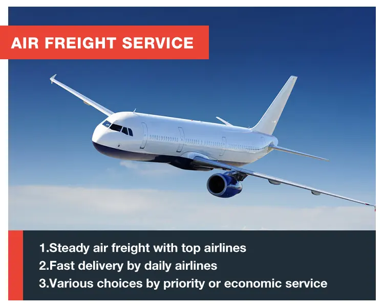 Consegna più veloce Cargo aereo economico in Qatar buone tariffe di spedizione di consegna convertitore di trasporto internazionale più economico