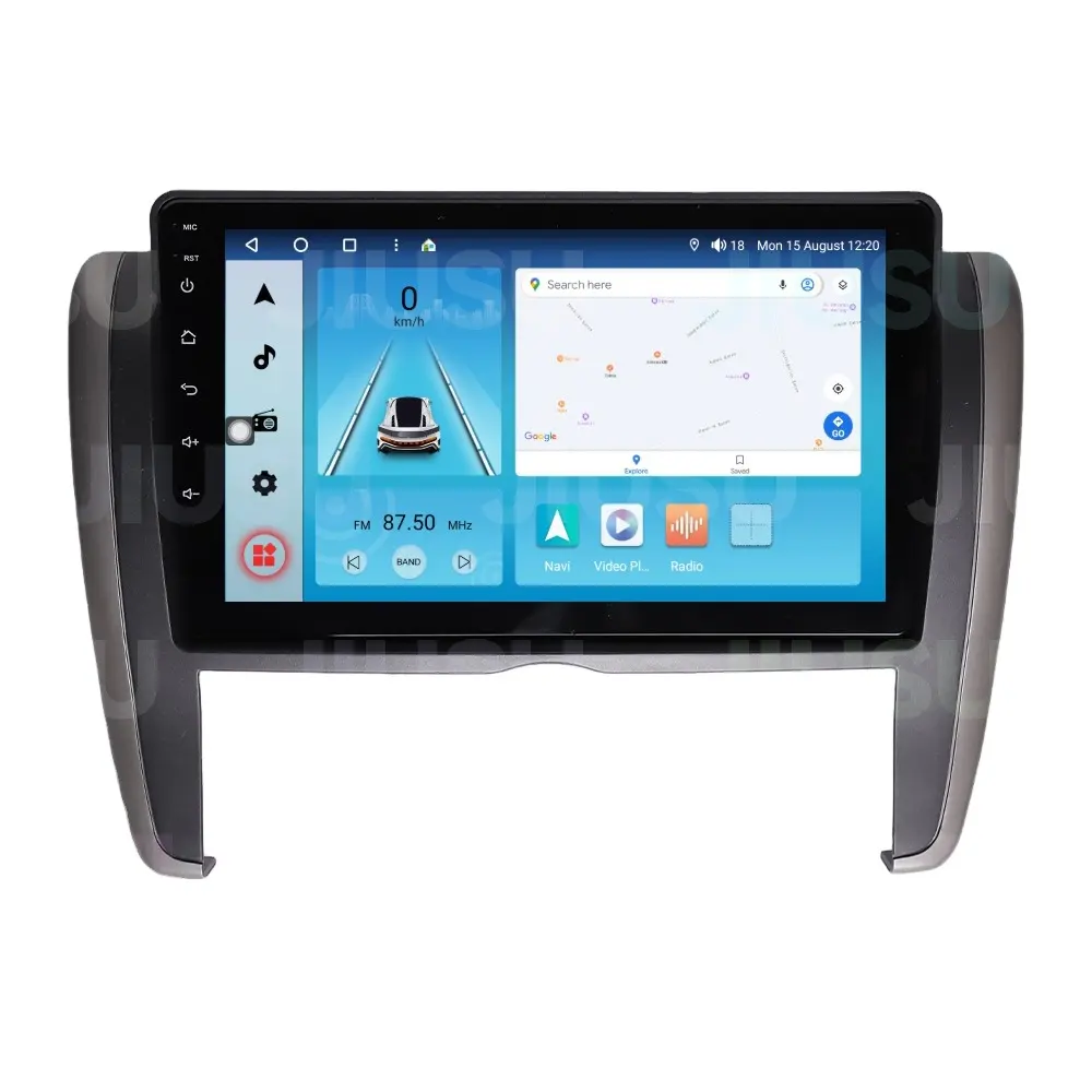 Pemutar DVD mobil Android, layar sentuh Radio mobil navigasi GPS pemutar DVD Stereo Multimedia Audio sistem untuk Toyota Allion 2007-2015 dengan Carplay