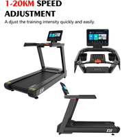 Caminadora Comercial Brightway de Alta Resistencia para Gimnasio, Equipo de Entrenamiento Cardiovascular, Caminadora Eléctrica Multifuncional